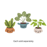 6.75" Crochet Dog House Plant Plush