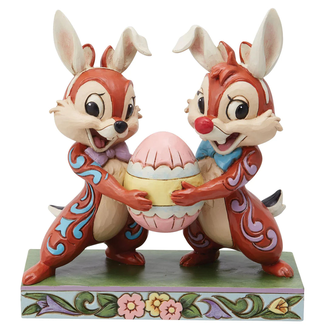 Disney Traditions Chip 'n Dale Easter Figurine – Steve's Hallmark