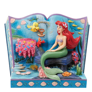 Disney Traditions The Little Mermaid Storybook Figurine