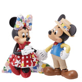 Disney Showcase Botanical Mickey & Minnie Figurine