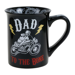 Our Name is Mud Badass Dad Motorcycle Mug