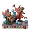 Jim Shore Disney Traditions Jaq and Gus Figurine