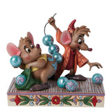 Jim Shore Disney Traditions Jaq and Gus Figurine