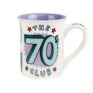 70th Birthday Club Mug Gift