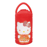 Snow Throw Red Blanket Gingerbread Hello Kitty