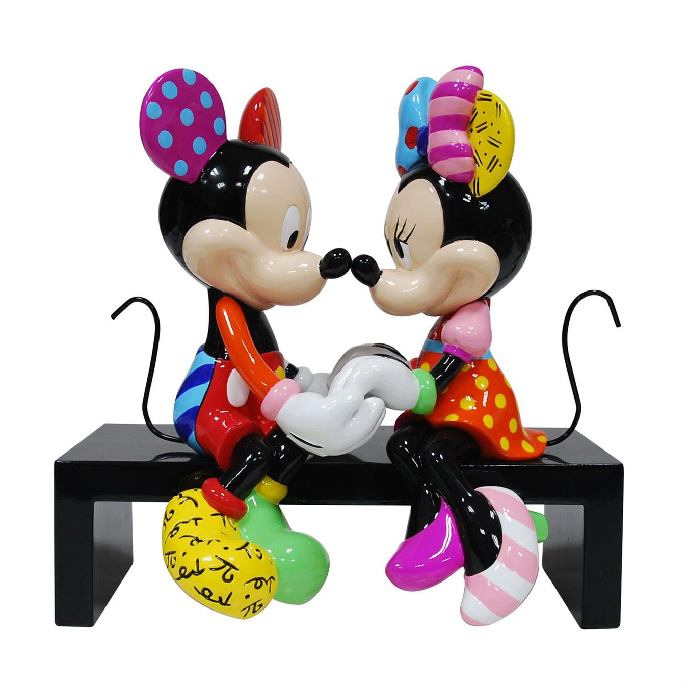 Figurine Disney Enesco - Oswald Steamboat Willie Par Romero Britto - Résine Neuve