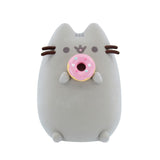 Pusheen with Donut Flocked Figurine 3.5"