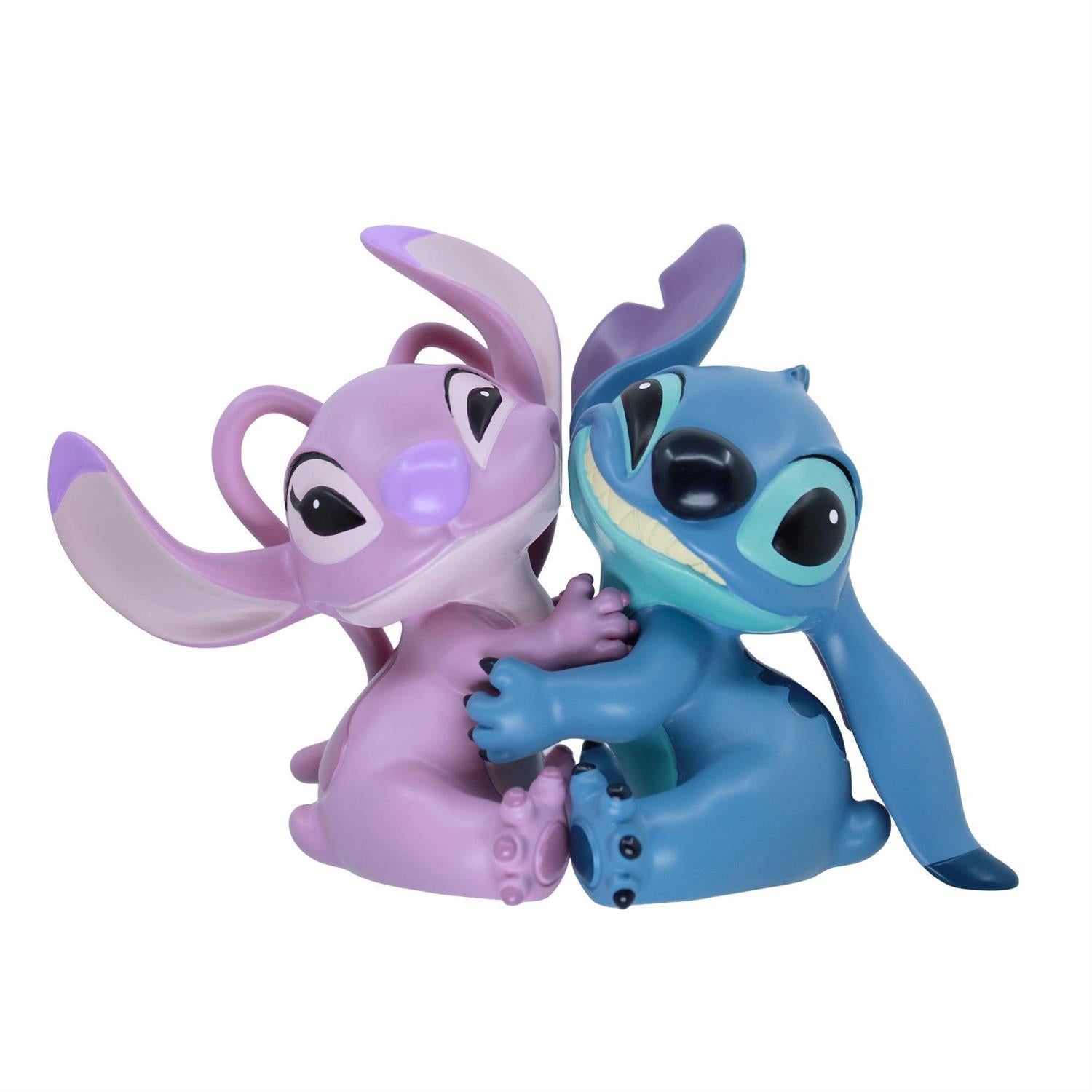 Disney Showcase Stitch & Angel Hug Set of 2 Bookends 4
