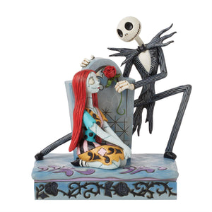 DSTRA Fig Nightmare Before Christmas Jack and Sally Gravestone