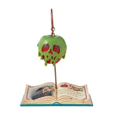 Disney Traditions Jim Shore Poisoned Apple Book Figurine