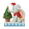 Disney Jim Shore Dumbo with Christmas Tree 5.5" Figurine Merry Moments
