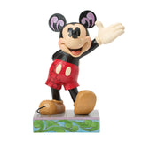 Disney Jim Shore Waving Mickey Statue Figurine 14.5" Hello Pal