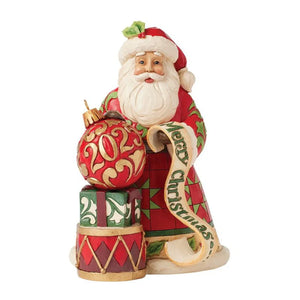2025 Jim Shore Hallmark Exclusive Santa A Big Celebration 7.5"