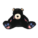 BOYDS BEARS Bubba Bearsevelt Americana Black Bear Stuffed Plush 14"