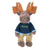 BOYDS BEARS Marshall Moxley Dressed Moose Stuffed Plush 18.5"