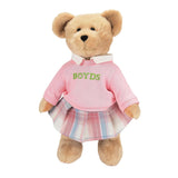 BOYDS BEARS Emma Boydsley Dressed Bear Stuffed Plush 13.78"