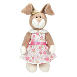 BOYDS BEARS Hunny Hopplebuns Dressed Bunny Stuffed Plush 18.5"