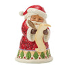 Jim Shore Santa Checking His List Mini Figurine 3.86"
