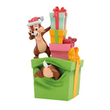 Disney Showcase Chip and Dale with Christmas Figurine 6"