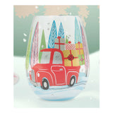 Christmas Lolita Stemless Wine Glass Christmas Haul 4.5"