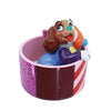 Disney Britto Lady and Tramp 70th Anniversary Hatbox 3.25" Mini Figurine
