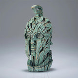 Edge Sculpture Miniature Spartan Bust 7.24"