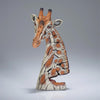 Edge Sculpture Miniature Giraffe Bust 7.29"