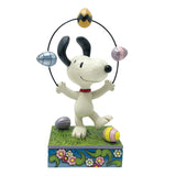 Peanuts by Jim Shore Snoopy Juggling Eggs