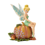 Disney Jim Shore Tinker Bell on Pumpkin Figurine 5.75"