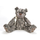 BOYDS BEARS Teddy McBearsley Gray Bear Stuffed Plush 9"