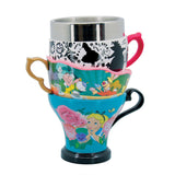 Disney Showcase Alice in Wonderland Goblet 7"
