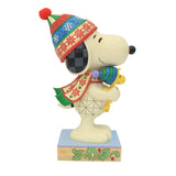 Jim Shore Peanuts Snoopy Hugging Woodstock A Warm Embrace Figurine 8"