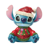Disney Jim Shore Stitch in Christmas Sweater LED Figurine 7"