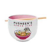 Pusheen's Ramen Club Bowl with Chopsticks
