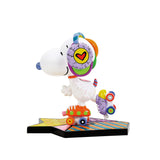 Britto Peanuts Snoopy Roller Skate Figurine 7"