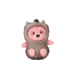 Bear Lala with Interchangeable Outfit Hedgehog Bear Squishy 2.5"