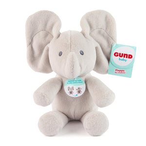 GUND 7" Peek-a-Boo Flappy the Elephant Stuffed Animal Plush