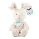 GUND 7" Peek-a-Boo Flora the White Bunny Stuffed Animal Plush