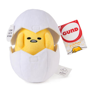 5" Gudetama in Eggshell Stuffed Plush