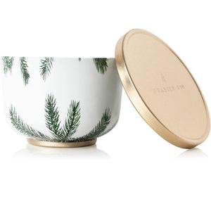 Thymes Frasier Fir Gold Lid Tin Candle 6.5 Oz.