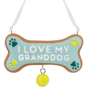 Hallmark Love My Granddog Christmas Ornament