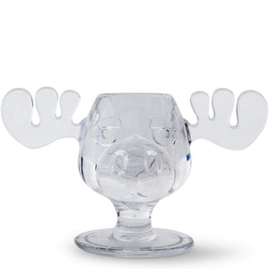Christmas Vacation Griswold Clear Plastic Moose Shot Glass Mug