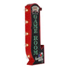 Game Room Metal LED Lighted Off the Wall Décor Sign 25"