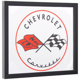 Chevrolet Corvette Printed Accent Mirror 13.5" x 15.5"
