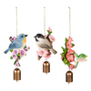 6" Garden Bell Spring Resin Bird