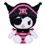 7.5" Kuromi Pirate Stuffed Plush