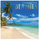 2027 12"x12" 16-Month Wall Calendar Beaches