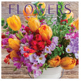 2027 12"x12" 16-Month Wall Calendar Flowers