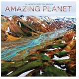2027 12"x12" 16-Month Wall Calendar Amazing Planet