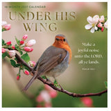 2027 12"x12" 16-Month Wall Calendar Under His Wing
